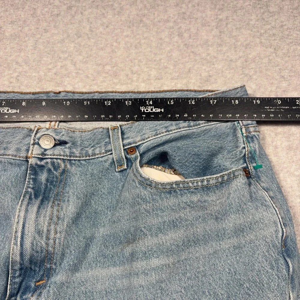 Levis 541 Jeans Mens 36x32 Blue Athletic Taper Stretch Denim Light Wash Pants